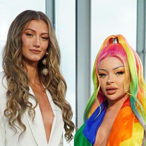 Katja Krasavice und Leony
