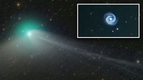 Astronomie: Grüner Komet zum ersten Mal seit 50.000 Jahren von der Erde aus sichtbar