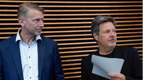 Peter Mikael Carlsson und Robert Habeck