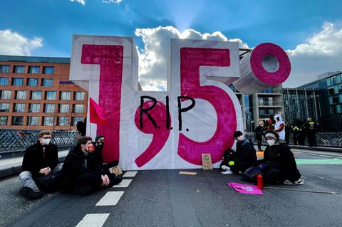 Klima-Protest in Berlin