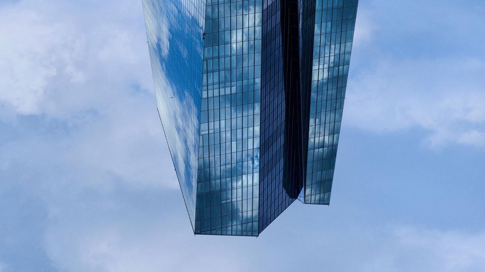 EZB Tower in Frankfurt