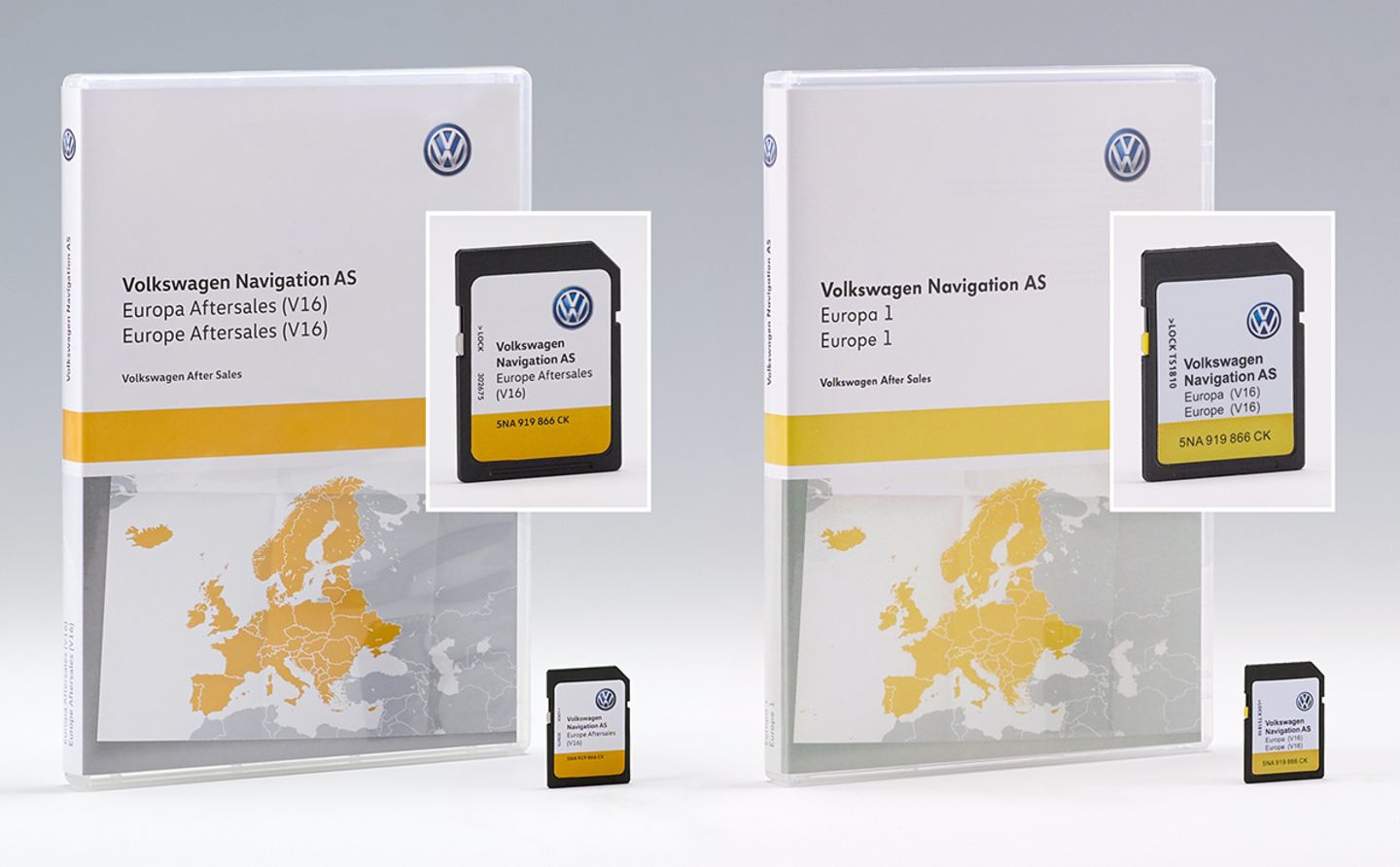 Sonderpreis "Fälschung": SD-Karte "Volkswagen Navigation"  Der polnische Anbieter "Iptrocars" verkaufte auf Ebay gefälschte SD-Karten der Volkswagen Navigation AS (V16) - zum halben Preis und drei Monate, bevor das Produkt überhaupt auf den Markt kam. Mit dem Angebot, 2000 Euro zu zahlen, versuchte der Shop, der im Übrigen 99,8% positive Bewertungen aufweist, Volkswagen von juristischen Schritten abzuhalten. Der Autokonzern ging nicht darauf ein und plant weitere rechtliche Schritte.