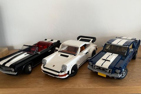 Lego-Sets für Erwachsene: Camarom Mustang und Porsche 911