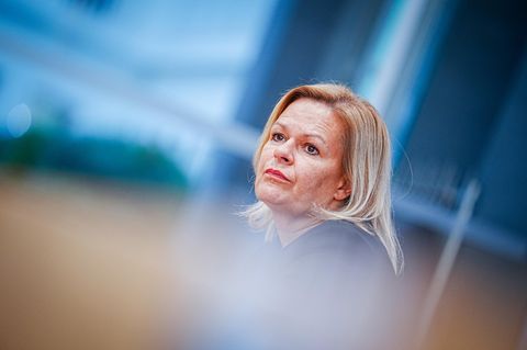 Bundesinnenministerin Nancy Faeser (SPD)