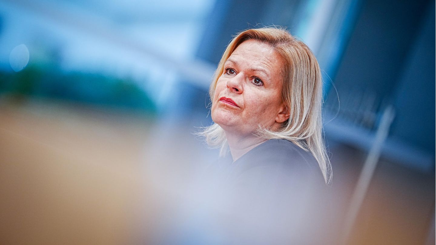 Bundesinnenministerin Nancy Faeser (SPD)
