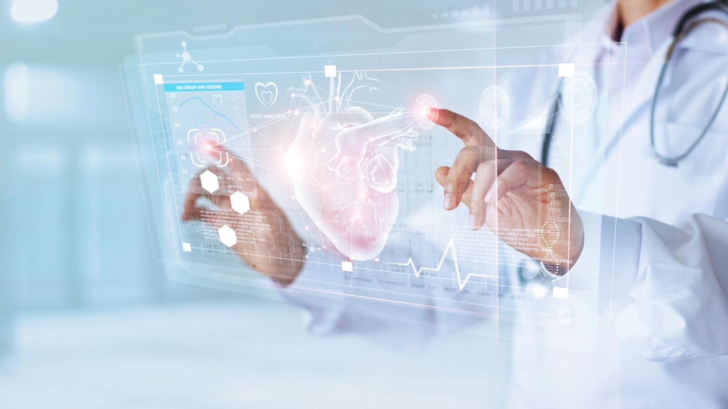 Darstellung digitales Herz