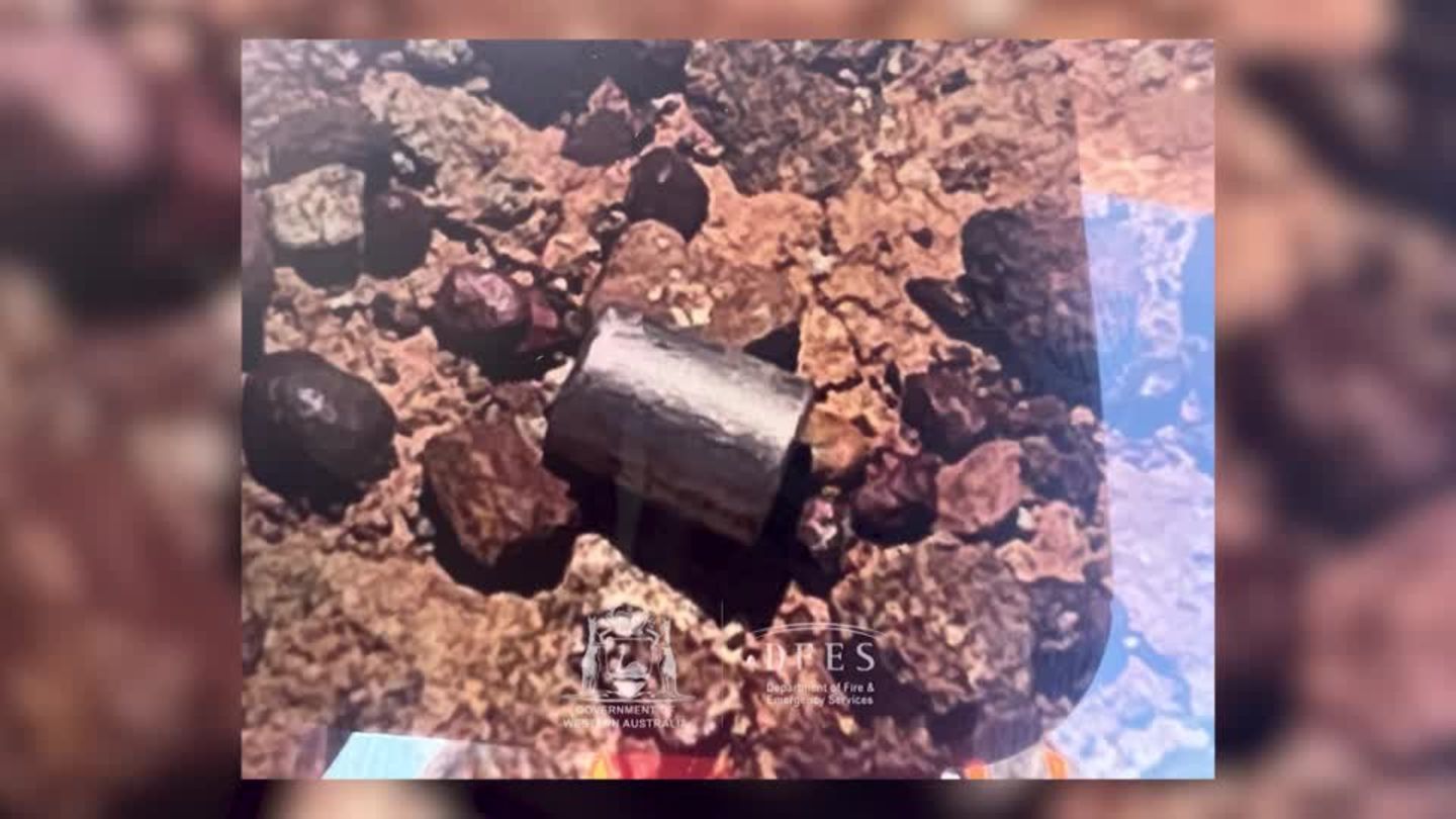 Video: Radioaktive Mini-Kapsel in Australien wiedergefunden
