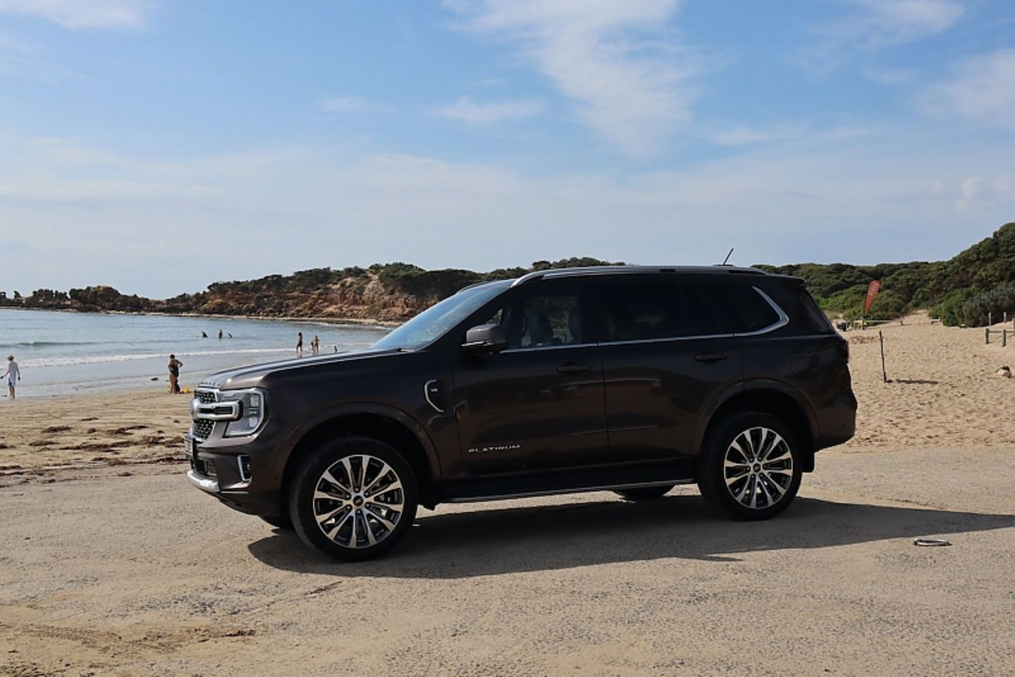 Unterwegs im Ford Everest in Australien