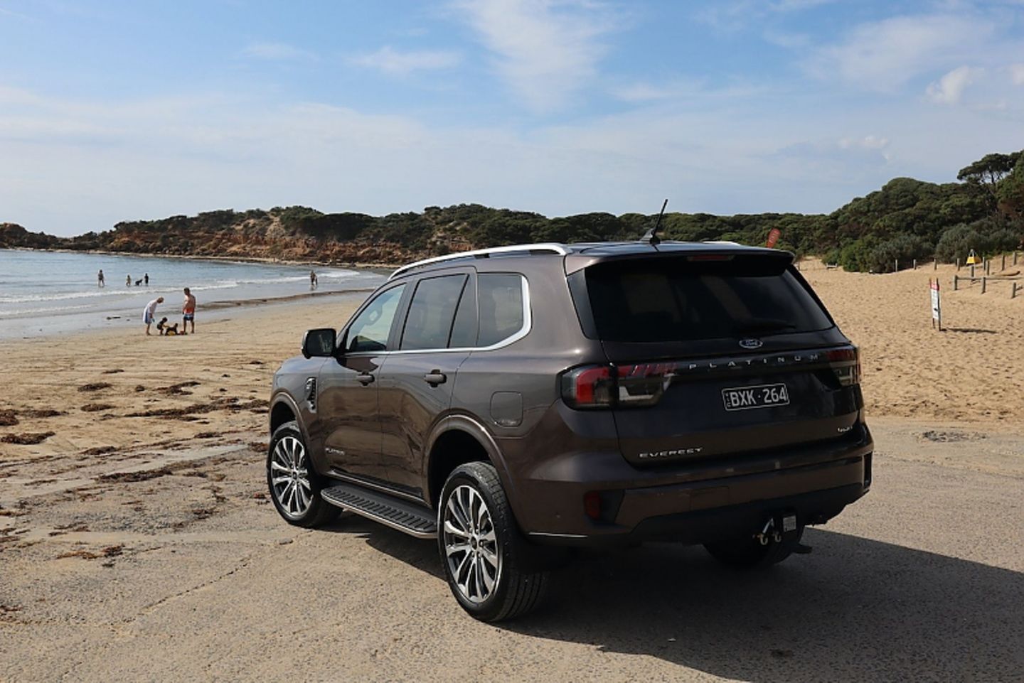 Unterwegs im Ford Everest in Australien