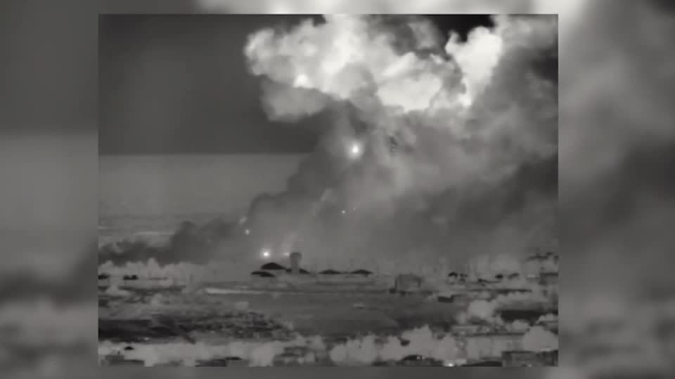 Video: Israel greift nach Raketenbeschuss Ziele im Gaza-Streifen an
