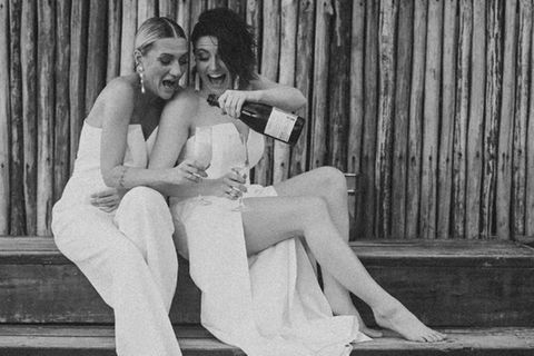 DSDS-Star und Comedienne: "Wir sind überwältigt": Tahnee und Juliette Schoppmann bedanken sich für Hochzeits-Glückwünsche