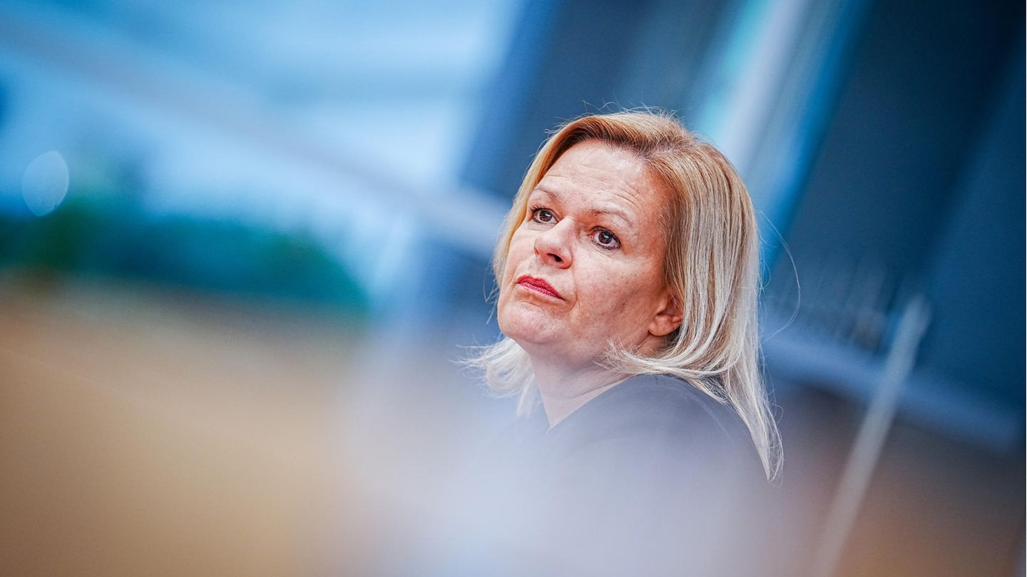 Bundesinnenministerin Nancy Faeser (SPD)