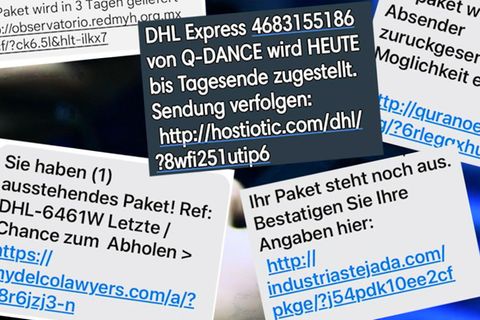 SMS und Mails von DHL – diese neue Betrugsmasche sieht täuschend echt aus