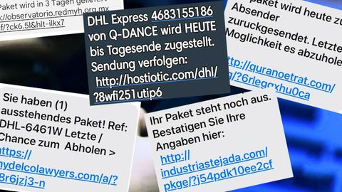 SMS und Mails von DHL – diese neue Betrugsmasche sieht täuschend echt aus