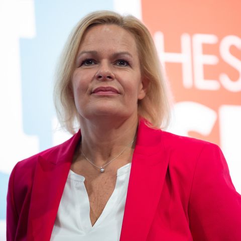 Bundesinnenministerin Nancy Faeser (SPD)