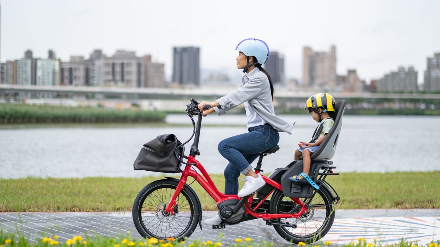 Das kleine Rad lässt sich in einen echten Lastesel verwandeln. 