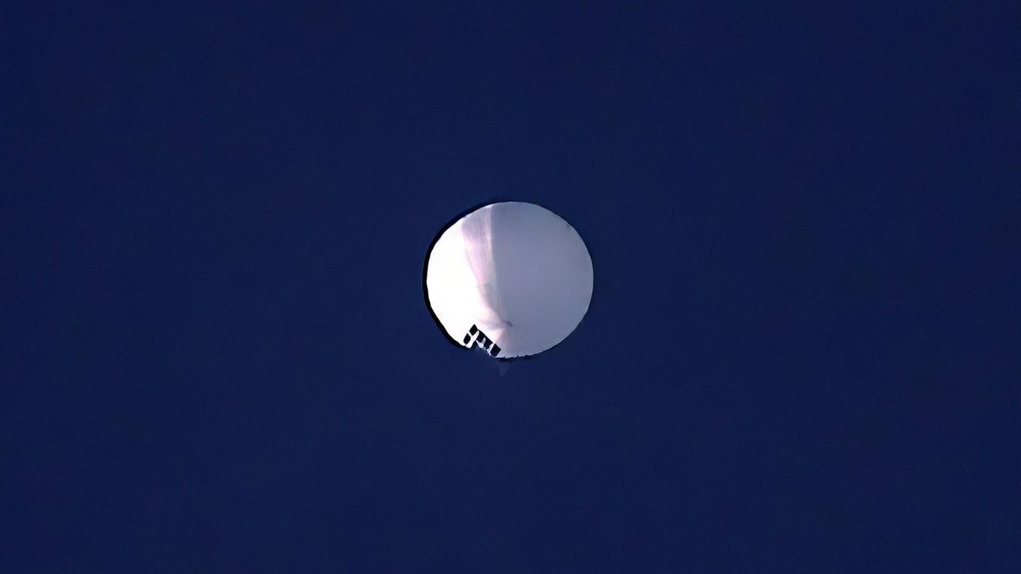 Dieser Spionage-Ballon wurde im US-Bundesstaat Montana gesichtet