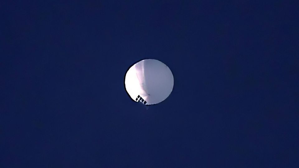 Dieser Spionage-Ballon wurde im US-Bundesstaat Montana gesichtet