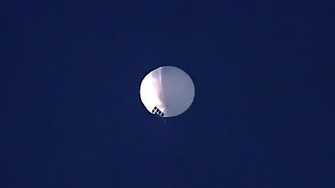 Dieser Spionage-Ballon wurde im US-Bundesstaat Montana gesichtet