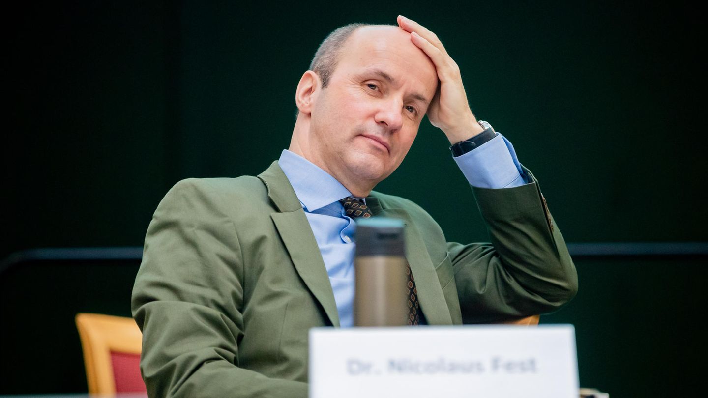 Nicolaus Fest, ehemaliger Vorsitzender der Berliner AfD Nicolaus Fest, ehemaliger Vorsitzender der Berliner AfD