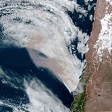 Satellitenbild Brände Chile