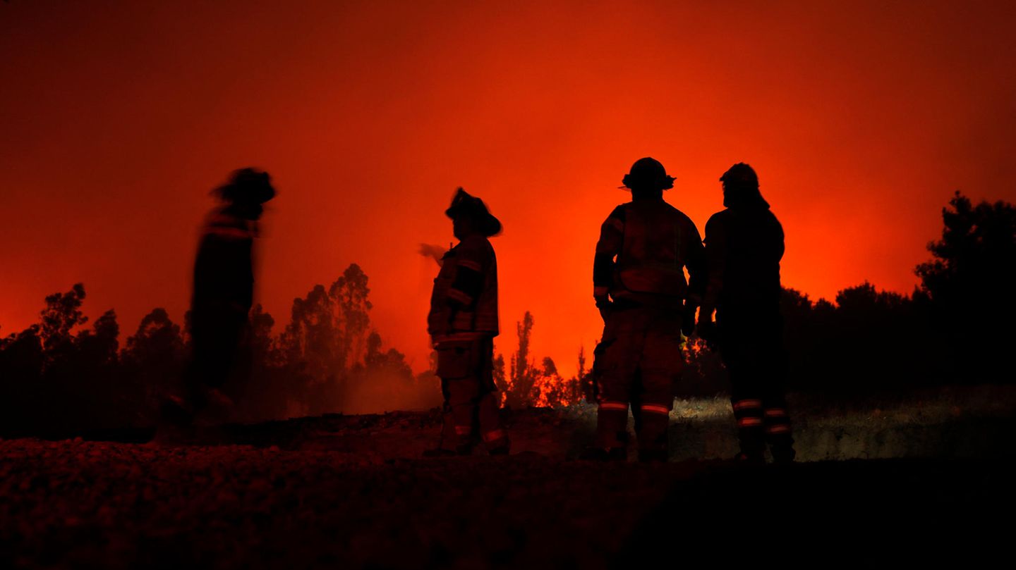 Einsatzkräfte der Feuerwehr