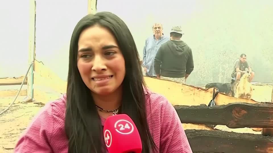 Video: Chile: Katastrophale Waldbrände halten an