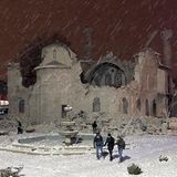 Malatya in der Türkei. Das Erdbeben hat dort auch eine Moschee schwer beschädigt.