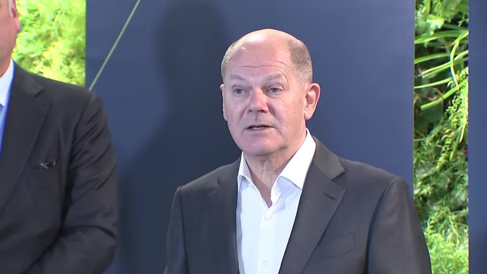 Video: Scholz zum Erdbeben: "Wir sind solidarisch und wir leiden mit"