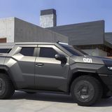 Sollte er nicht in die Garage passen: Macht nichts, Hagel und Regen sollten dem Rezvani nichts ausmachen.