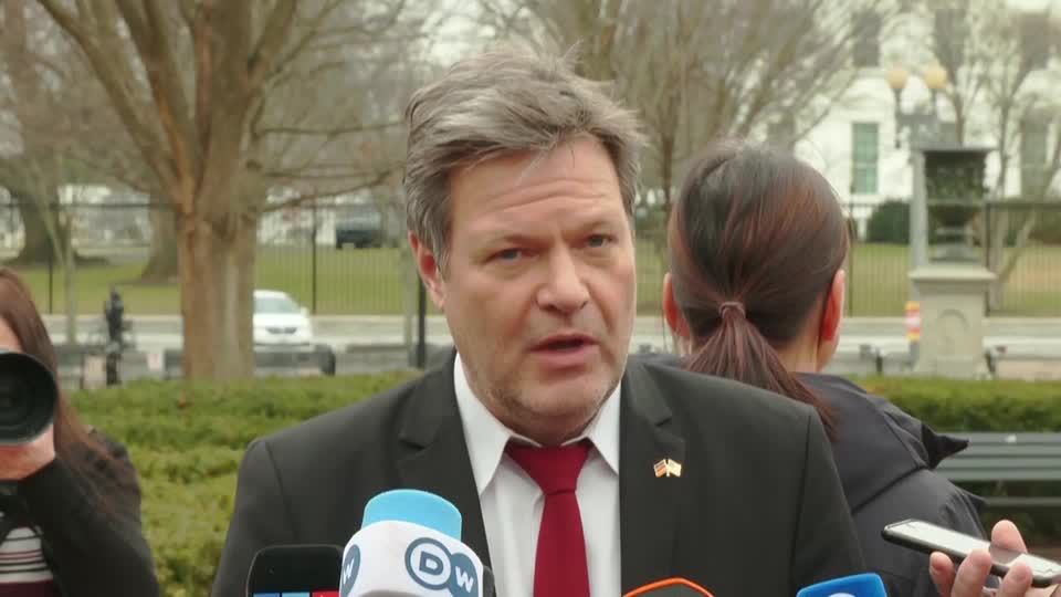 Video: Habeck hofft im Subventionsstreit auf Teil-Zugeständnisse der USA