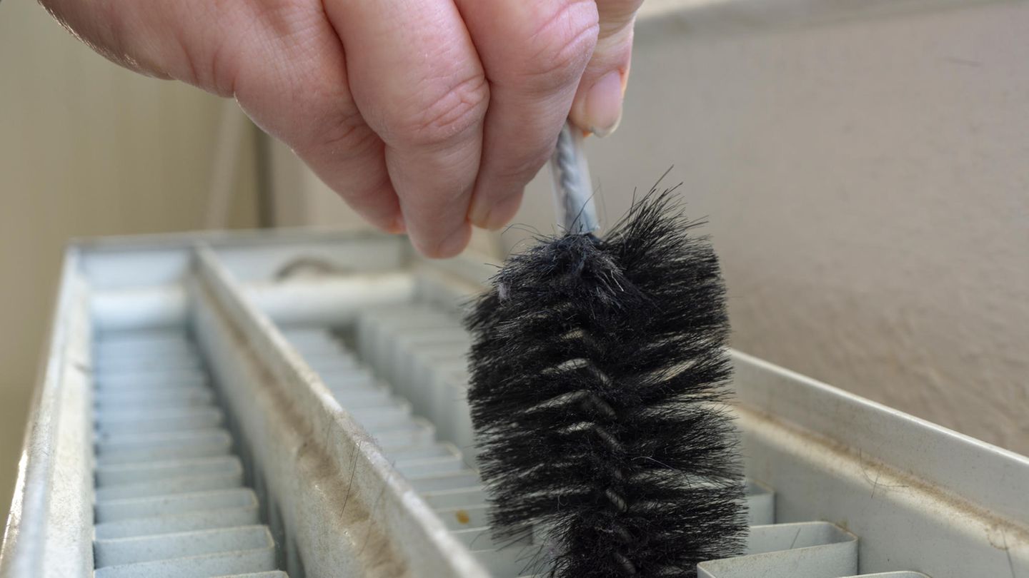 Use a radiator brush: How to reduce your heating costs in 2023