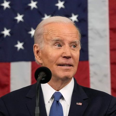 Joe Biden hält seine Rede zur Lage der Nation