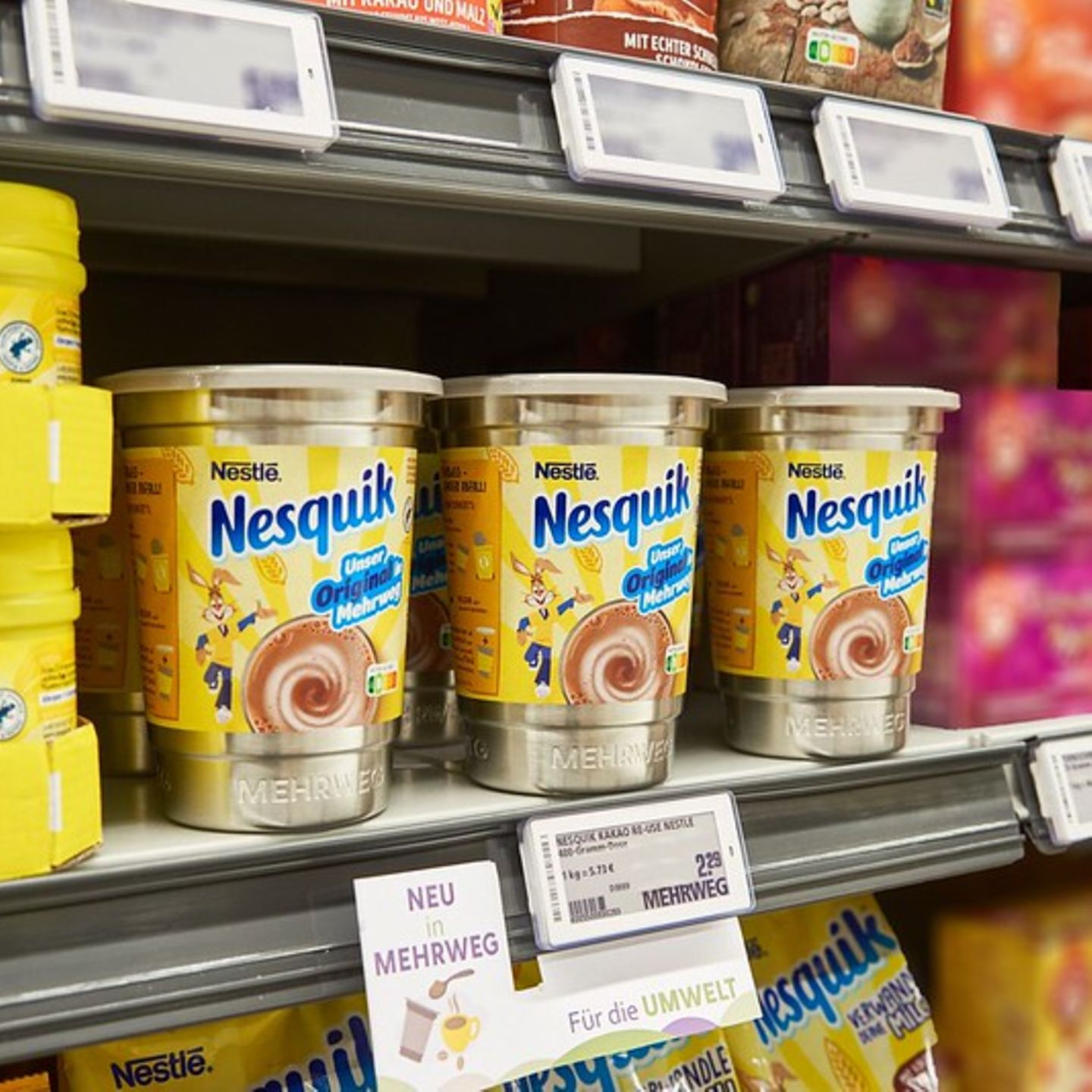 Rewe testet neue Verpackungen – mit Pfand auf Kaffee und Süßwaren