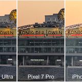 Samsung Galaxy S23 / iPhone 14 Pro / Pixel Pro 7 Vergleich Zoom