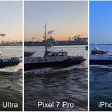 Samsung Galaxy S23 / iPhone 14 Pro / Pixel Pro 7 Vergleich Boot