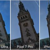Samsung Galaxy S23 / iPhone 14 Pro / Pixel Pro 7 Vergleich Gegenlicht