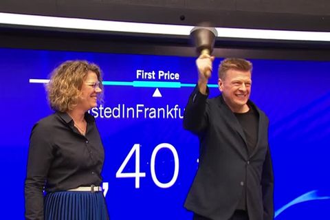 Video: Frostiger Empfang an der Börse für "Eisbrecher" Ionos