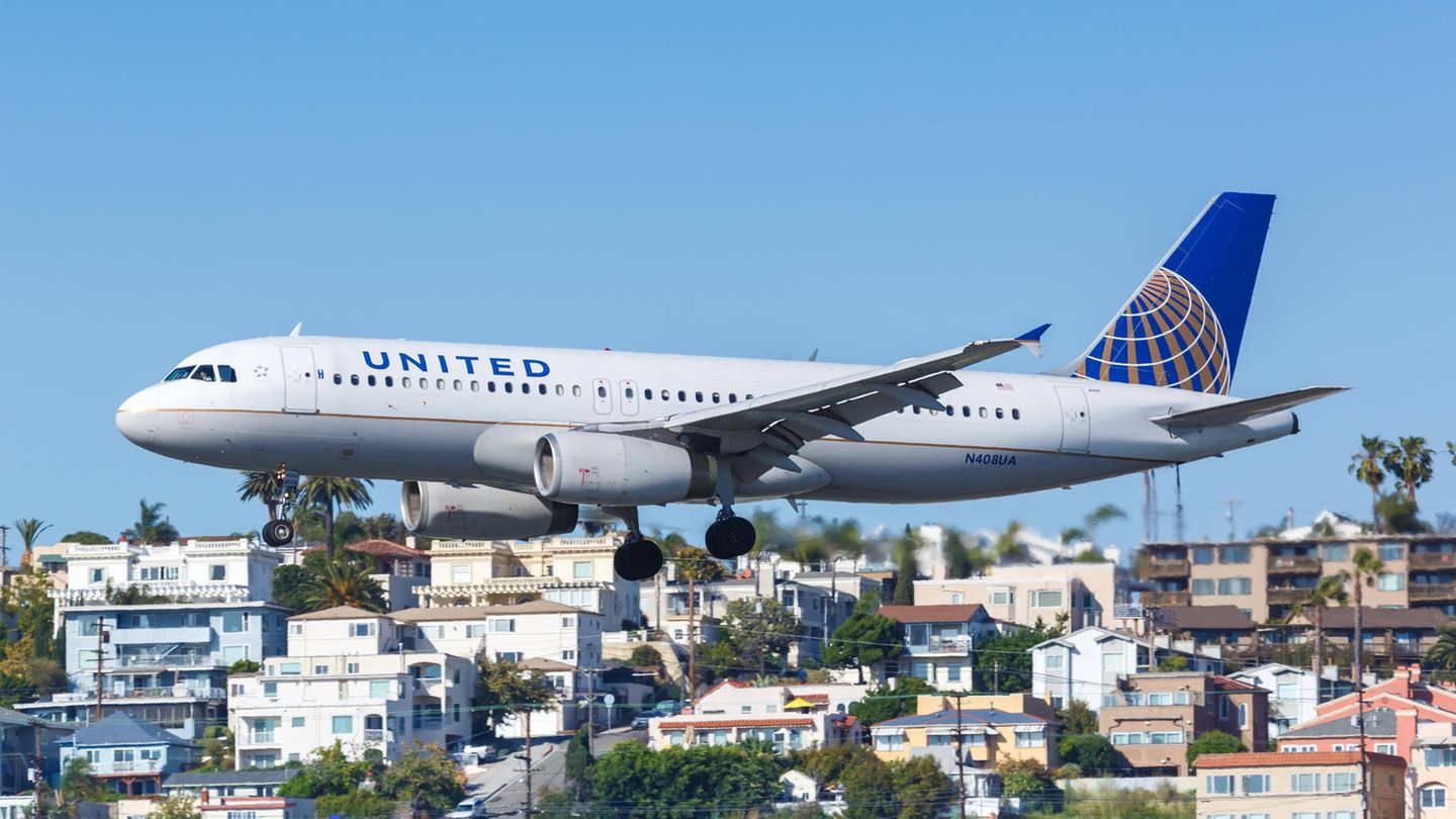 USA: Ein Flieger der United Airlines