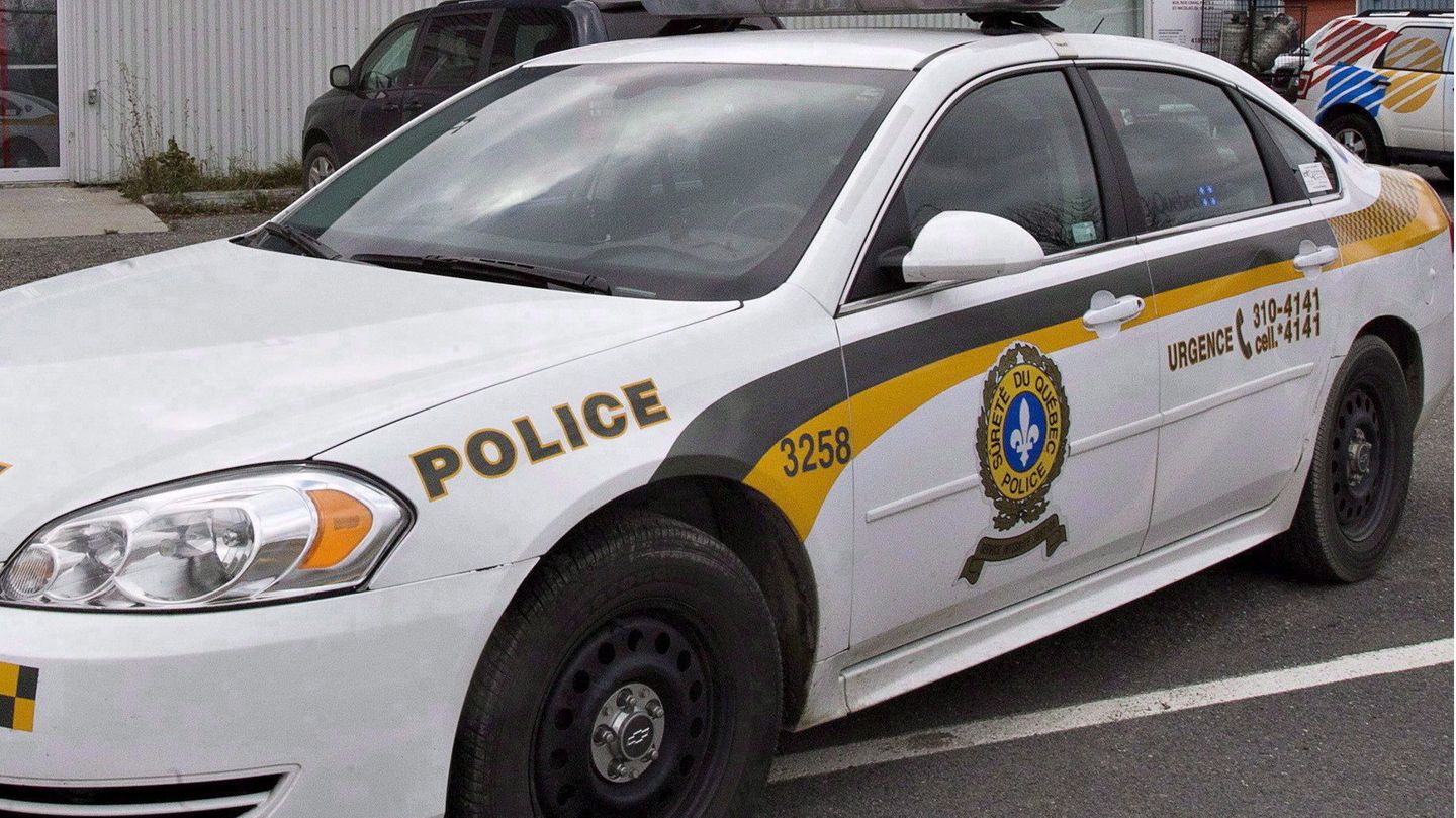Polizeiauto in Québec