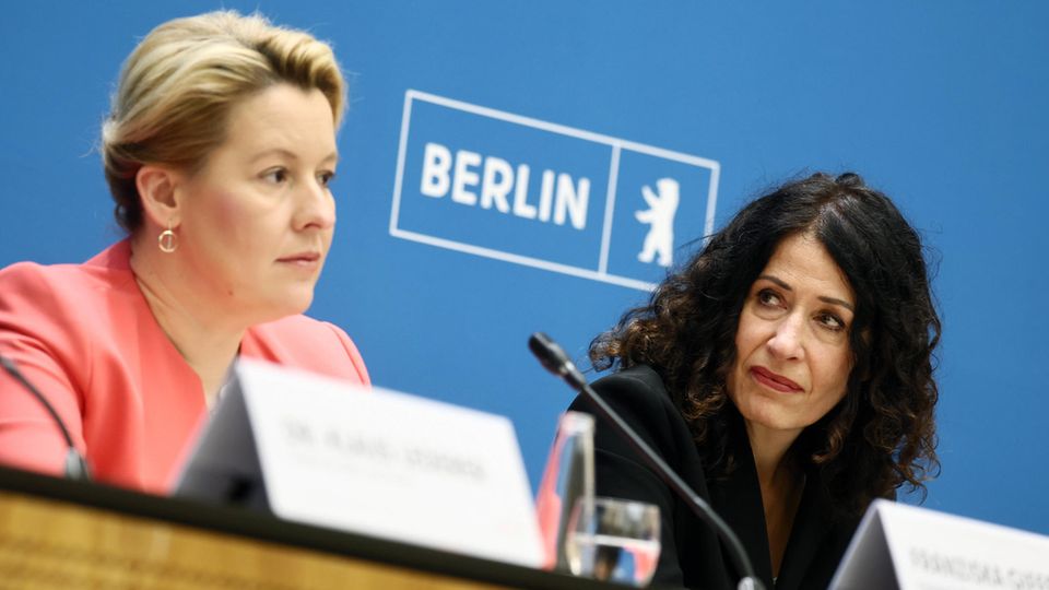 Wahlkampf in Berlin: Giffey will Bürgermeisterin bleiben, Jarasch will es werden. Das Problem: Bisher haben sie zusammengearbeitet