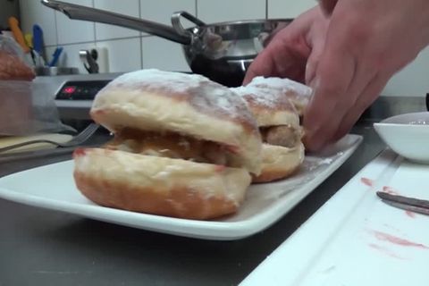 Video: Kreative Krapfen-Kreationen - Es geht um die Wurst!