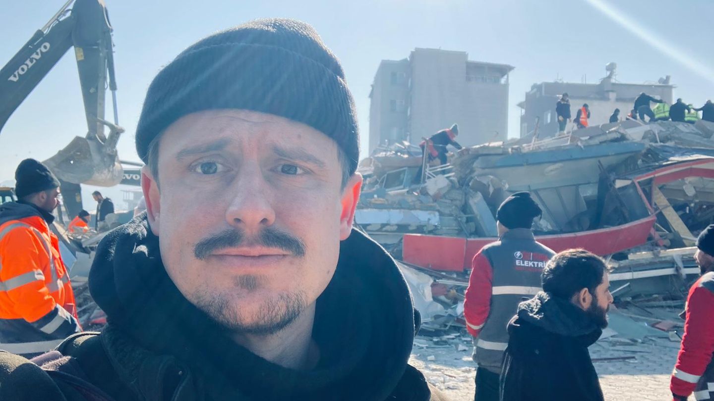 stern-Reporter Jonas Breng in Hatay