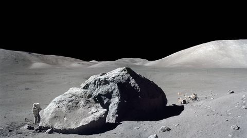 Mondstaub: Laut Forschern könnte er gegen den Klimawandel helfen