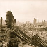 Das durch ein Erdbeben und Feuer zerstörte San Francisco