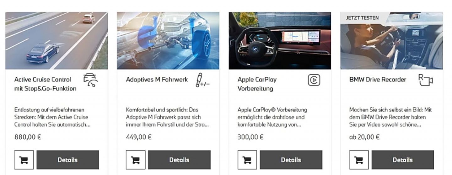 BMW Connected Drive Store