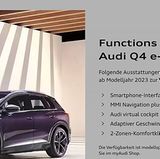 Functions on Demand im Audi Q4 e-tron
