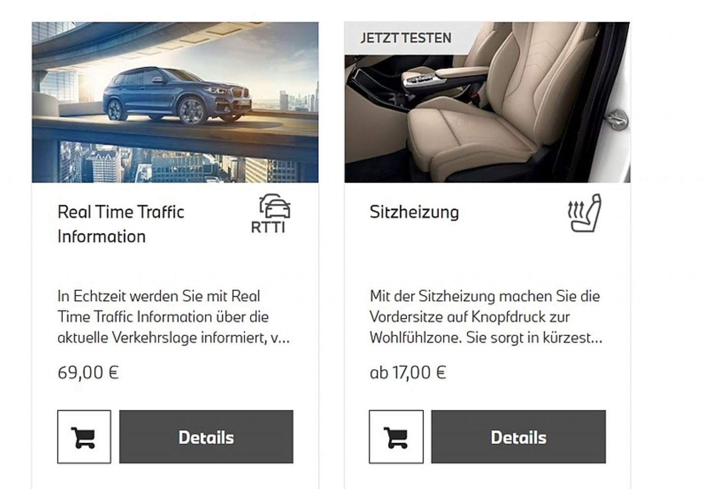 BMW Connected Drive Store