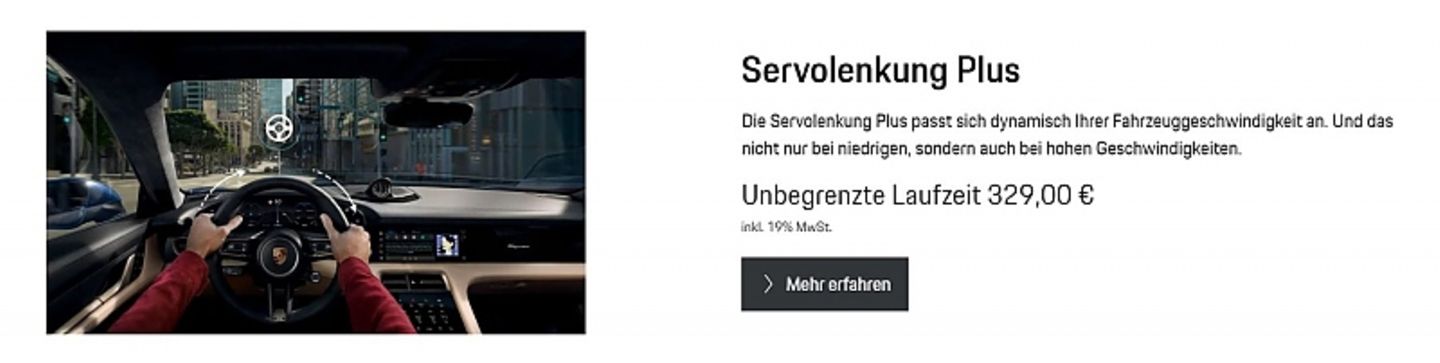 Porsche Function On Demand