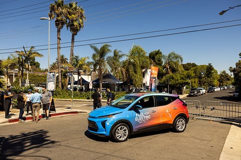 Werbeaktion Chevrolet Elektro